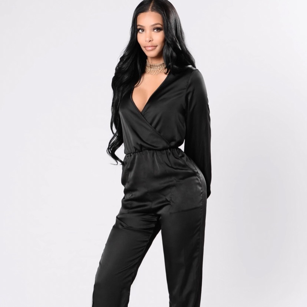 Hearts A Mess - jumpsuit - black
